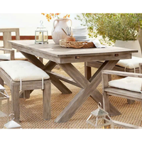 Service OEM ODM, mobilier d'extérieur au design moderne, ensemble de jardin en rotin imperméable, aluminium résistant aux UV, Vietnam, salle à manger, cour