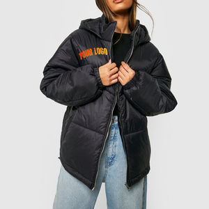 Chaqueta de invierno lavable y duradera de alta calidad para mujer, Abrigo acolchado ligero con capucha, ropa informal, chaqueta transpirable para mujer - Product Image 5