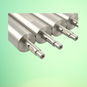 Rodillo ranurado de acero de alta precisión para máquinas industriales Impresión de embalaje Laminación y guía web - Product Image 1