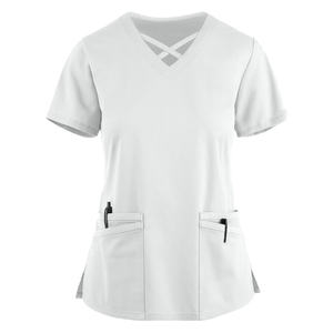 Conjuntos de Uniformes Médicos con Logotipo Personalizado, Uniformes de Enfermera y Doctor de Hospital, Tela Antiestática al por Mayor, Traje de Dos Piezas, Conjuntos de Uniformes Elásticos - Product Image 3