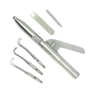 Nouveau manuel dentaire couronne ponts dissolvant pistolet ensemble Instruments chirurgicaux en acier inoxydable certifié CE outils de dentiste - Product Image 6