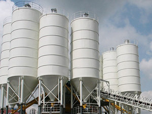 Популярный китайский бренд HZS60A бетонный завод 60 м3/ч теоретический выход - Product Image 3