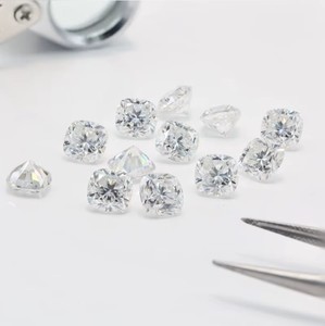 คุณภาพสูง VVS ความชัดเจน d'vins อัญมณีสำหรับการทำเครื่องประดับหินหลวมที่ผ่านการรับรอง - Product Image 4