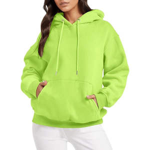 Sweat-shirt à capuche tendance pour femme, en molleton surdimensionné, mode automne, pull-over, vêtements d'hiver pour l'hiver et le quotidien - Product Image 6