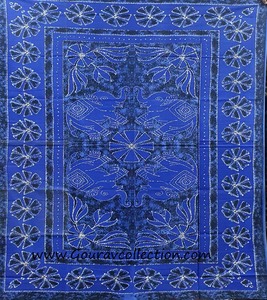 Tela de Algodón con Diseño de Batik y Estampado de Elefantes, 4 Colores, Tapiz para Colgar en la Pared, Sábana para Decoración del Hogar y Ropa de Cama GC-TP-164 - Product Image 2