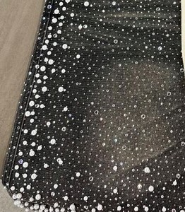 Pantalones cortos de mezclilla lavados con enzimas con bolsillo lateral, pantalones vaqueros hasta la rodilla de verano con diamantes de imitación Vintage personalizados, pantalones cortos de mezclilla holgados - Product Image 6