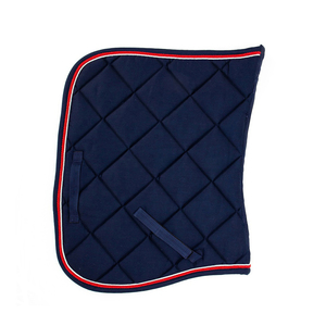 Dernier tapis de selle de cheval en tissu coloré de qualité supérieure personnalisé saut équestre coton polycoton respirant confortable tout usage - Product Image 5