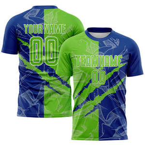 Camisetas de fútbol de secado rápido hechas a medida al por mayor, uniformes de fútbol cómodos con sublimación, camisetas deportivas - Product Image 3