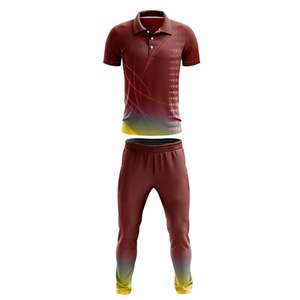 Uniformes de Cricket con Impresión por Sublimación Personalizada, Tallas Personalizadas, Hechos en Pakistán, Precio Bajo MOQ para Camisetas y Pantalones para Adultos y Jóvenes - Product Image 2