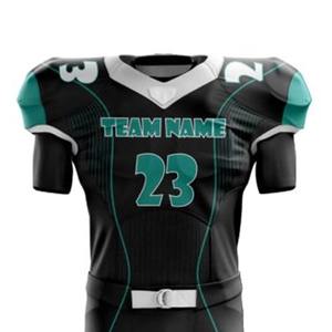 Uniforme de fútbol americano de talla grande más vendido Conjuntos de ropa deportiva transpirable de nueva llegada con manga corta Característica de tamaño adulto - Product Image 3