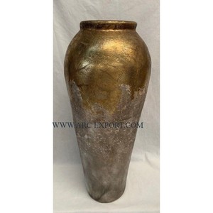 Florero decorativo para el hogar de diseño elegante, florero y maceta de Metal de Color negro de la mejor calidad para jardín, uso interior y exterior - Product Image 5