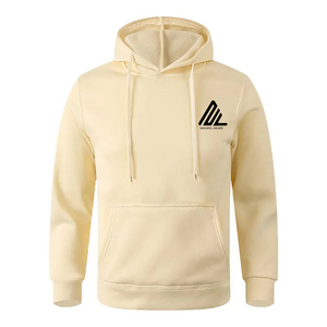 Plus Size OEM Custom Embroidered Autumn Hoodies Pullover <b>Tech</b> Fleece Cotton Lined Unisex Custom Logo Heavyweight Men - Product Image 6