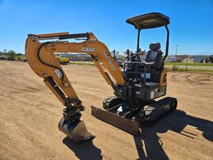 Mini-excavatrice de 1,7 tonne Case CX17C avec hydraulique Bosch Rexroth et moteur Yanmar pour la construction et l'aménagement paysager - Product Image 6