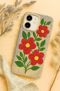 Diseño exclusivo, nuevo diseño elegante de frutas mixtas con cuentas para funda de teléfono de fruta con cuentas de lujo, funda de teléfono con ilustraciones bordadas - Product Image 2