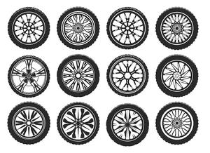 Jantes tout-terrain personnalisées en alliage d'aluminium 20 22 pouces à déport profond 6x139.7 finition noire fabriquées aux États-Unis - Product Image 3