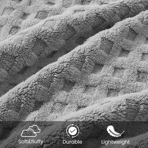 Couverture en tricot personnalisable, couverture de luxe pour lit et canapé, confort premium, couverture de lit, coussin de lit - Product Image 5