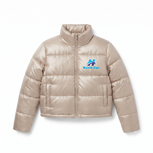High Quality Women Bubble <b>Jackets</b> Customized Designer Women's Outerwear Style <b>Crop</b> Puffer <b>Jackets</b> - Product Image 4