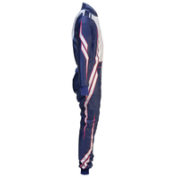 Traje de Carreras de Karting para Adultos de Talla Grande, Transpirable, Resistente al Viento, de Alta Calidad, Diseño de Sublimación en Poliéster/Nailon, Cuello Alto, Manga Larga