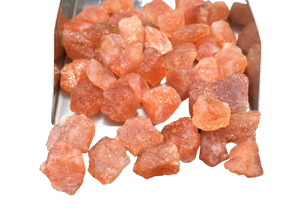 25 piezas Natural 10-12 MM Sunstone Crystal Piedras preciosas sueltas Raw Sunstone Crystal Rock 100% Natural Rough Sunstone - Product Image 4