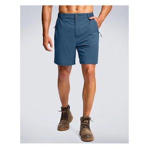 Pantalones cortos ligeros personalizados para hombre y pantalones cortos de secado rápido, pantalones cortos informales de alta calidad con 3 cremalleras - Product Image 5