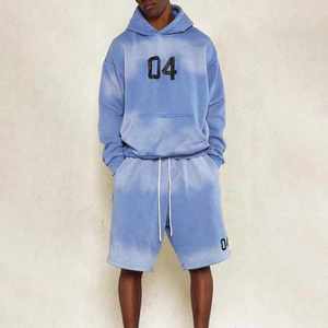 2025 hommes mode haute qualité couleur ample décontracté respirant à manches longues sweats à capuche pour une utilisation en extérieur - Product Image 3