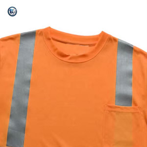 Chemise de sécurité haute visibilité, tissu respirant, coupe confortable, idéale pour les travaux en extérieur. - Product Image 4