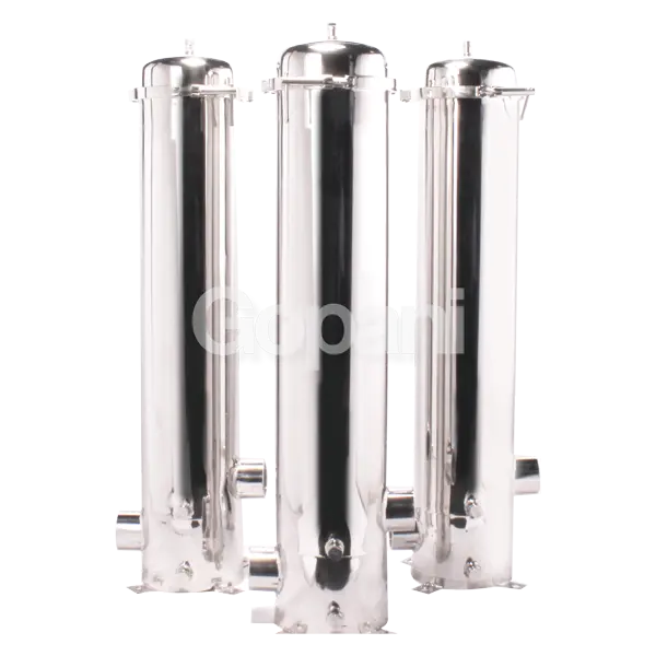 Produttori di alloggiamento del filtro 10 pollici di lunghezza compatibile per il sistema di acqua filtro domestico e vasta gamma di applicazioni