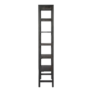 Bibliothèque moderne faite à la main en bois massif Mobilier de maison réglable et durable avec rangement pour le salon ou l'école - Product Image 2