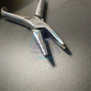 Alicates para formar bucles dentales de ortodoncia, instrumento de pico pequeño, Instrumentos dentales para doblar alambre duro de acero inoxidable Manual - Product Image 4