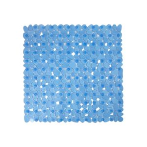 Tappetino da doccia antiscivolo blu traslucido Marelia 54x54 cm (Dintex 05-223) - Product Image 1