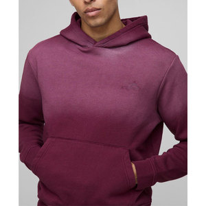 Pull à capuche vintage de haute qualité pour hommes Logo personnalisé surdimensionné et sweats à capuche délavés à l'acide de marque privée pour hommes - Product Image 6
