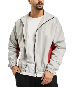 Nouvelle veste coupe-vent colorée pour homme, vêtements de sport, respirante, avec fermeture éclair, en nylon, à panneaux - Product Image 3