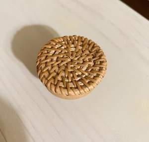 Tiradores de cajón de ratán de alta calidad, tirador de muebles de armario, tirador de puerta de armario de cocina, herrajes para muebles de India - Product Image 6