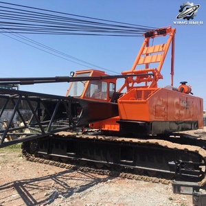 รถเครนไฮดรอลิกแบบตีนตะขาบ HitachiKH180 มือสอง ขนาด 50 ตัน บูมแบบตาข่าย 58 เมตร แบรนด์ญี่ปุ่นแท้ ชั่วโมงการทำงานต่ำ ได้รับการรับรองมาตรฐาน CE - Product Image 2