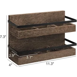 Juego de té verde de madera, caja de té de madera, soporte reck, duradero, último diseño para Cocina - Product Image 6