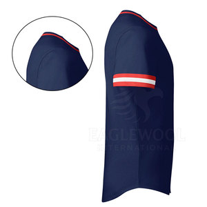 Conjuntos de Camisetas de Béisbol de Talla Grande, Duraderas, Transpirables y de Alta Calidad, Más Vendidas, Sostenibles, 100% Poliéster, Unisex, Personalizadas para Equipos, Rápidas - Product Image 5