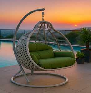 Columpio para jardín/Patio muebles de exterior/popular Columpio de mimbre De Poli ratán y cojín de asiento - Product Image 2