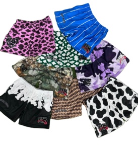 Short de sport de gymnastique pour basket-ball en maille de polyester de haute qualité pour hommes Logo personnalisé avec cordon de serrage avec tous les modèles de motifs solides - Product Image 1