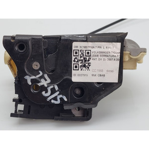 Serratura Porta Anteriore Sinistra VOLKSWAGEN Tiguan 1a Serie 3C1837016A CBAB (07>11) - Product Image 4