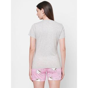 Conjunto de Pijama Evolve para Mujer, Estilo Casual, 100% Algodón, Tejido de Punto Estampado (Conjunto de Pantalones Cortos), Suave y Cómodo, Suministrado por ODM, Regalo Incluido - Product Image 2