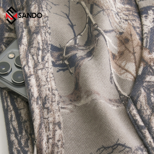 Haute qualité pull à capuche pantalon de survêtement ensemble personnalisé 3D pour bouffée impression léger coton automne Camouflage Jungle impression à capuche - Product Image 4