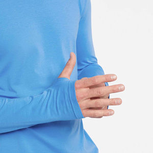 Nouveauté Chemises à manches longues en coton et polyester personnalisées de haute qualité avec logo Lavables pour hommes Col rond - Product Image 6