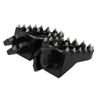 Repose-pieds larges en aluminium CNC antidérapants JFG RACING, pédales haute performance pour moto tout-terrain Talaria Sting X3 MX3 MX4 MX5