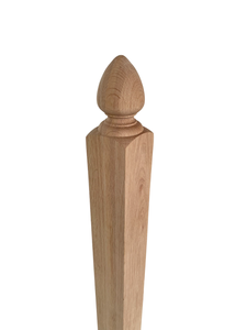 Escaliers Meubles 4004S En Bois Massif Newel Post Haute Durabilité Vietnam Solide Tailles Personnalisées Pièces D'escalier - Product Image 6