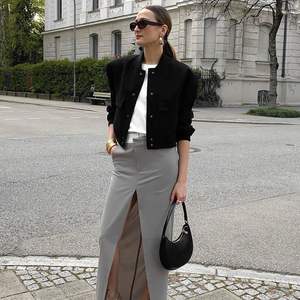 Cappotto corto da donna europeo e americano-giacca da ultima volta, stile pilota, Casual, Versatile, ampia, giacca da Baseball - Product Image 6