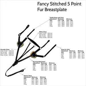 Coraza occidental elástica de caballo de 5 puntos de alta calidad con accesorios para correr Logotipo personalizado Circunferencia de cuero Montar para caballos - Product Image 3