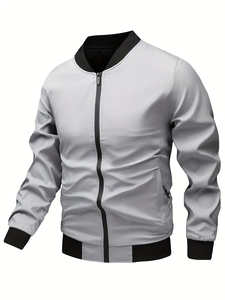 Blouson d'aviateur pour hommes personnalisé OEM nouvelle mode vêtements d'hiver veste en tissu léger col montant capuche taille XL fermeture éclair fabriqué au Pakistan - Product Image 6