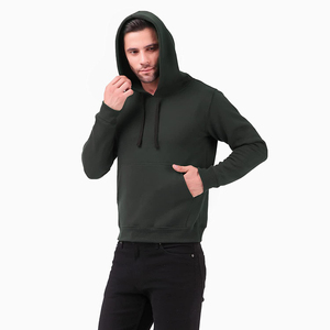 Sweats à capuche unisexes à la mode pour hommes et femmes personnalisés de haute qualité 100% coton différentes couleurs avec poches kangourou pour l'hiver - Product Image 4
