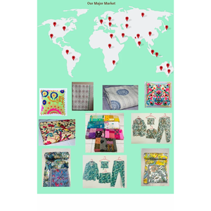 Couvre-lit en coton kantha patchwork de taille Queen - Product Image 3