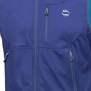 Logo personnalisé Veste sans manches imperméable pour l'extérieur Gilet softshell de grande taille pour la course à pied, la randonnée et le sport - Product Image 3
